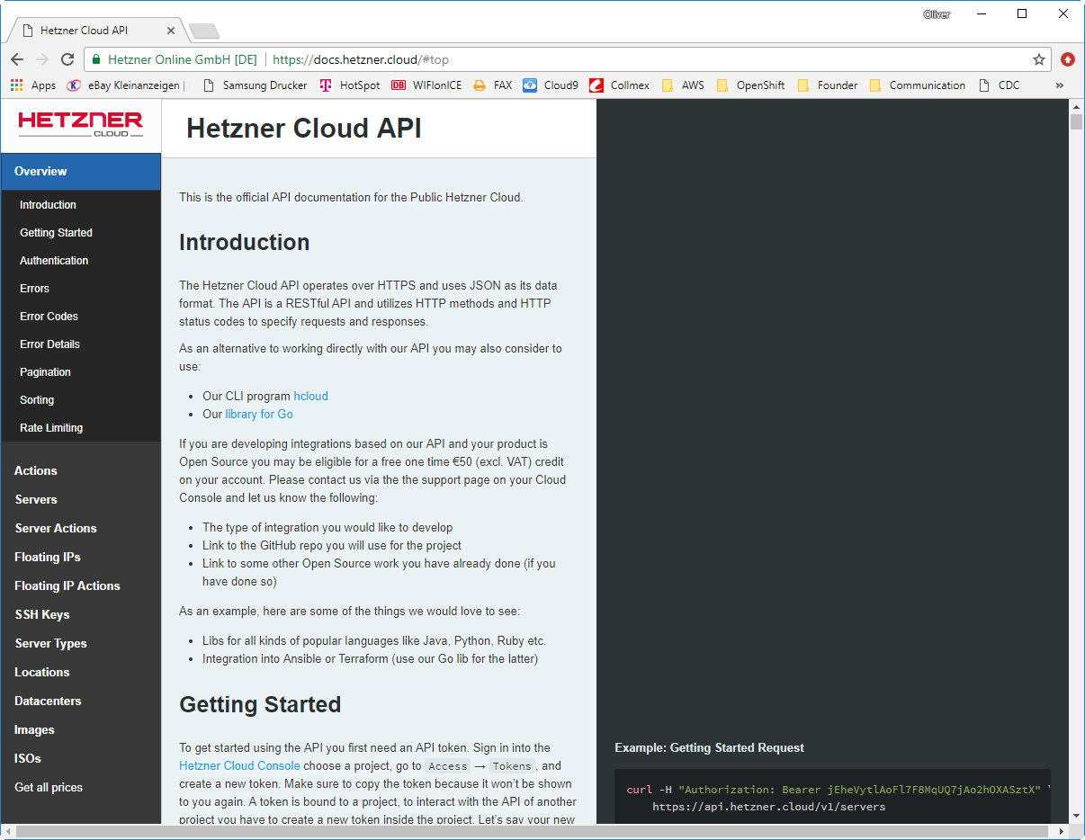 Getting Started with Hetzner Cloud Service (IaaS)
