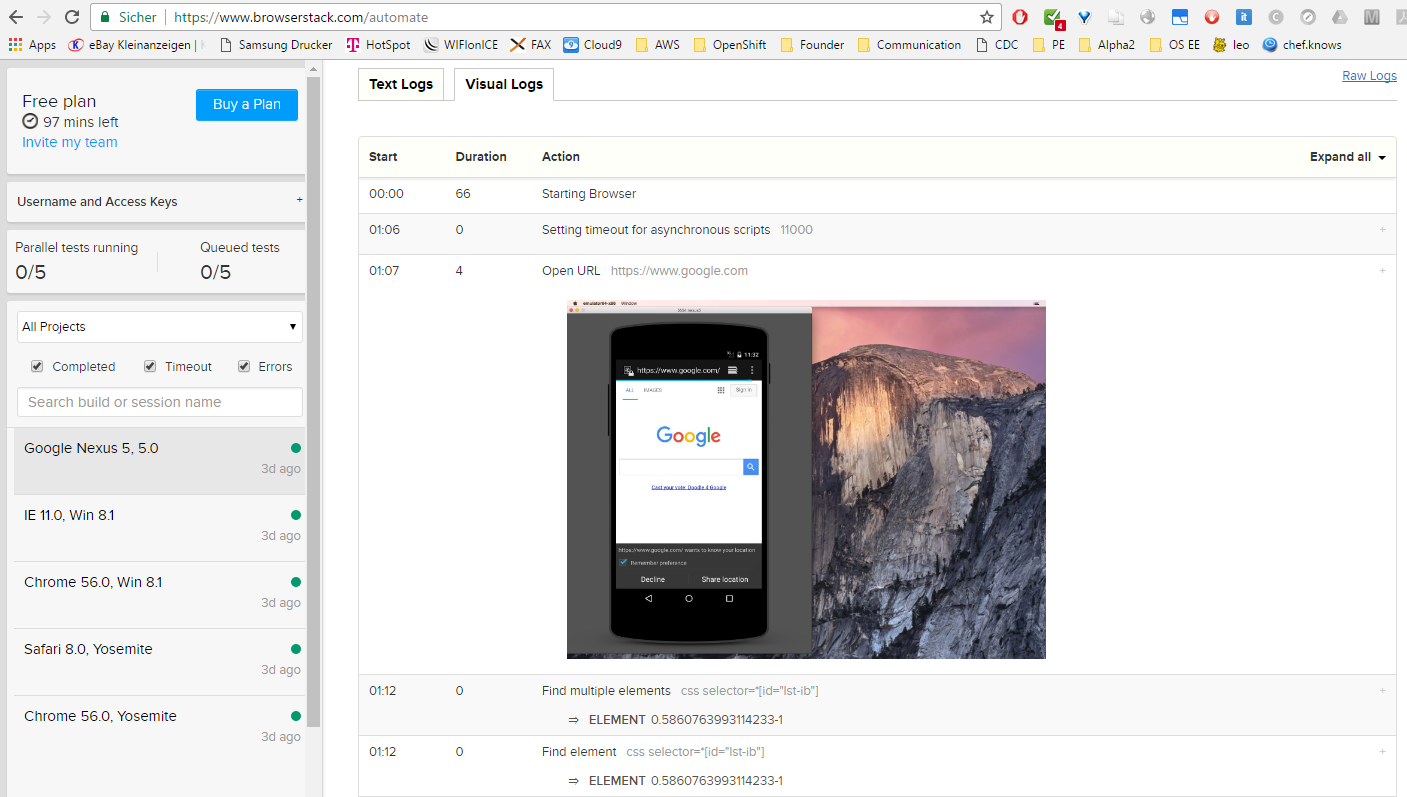 Testing any Browser on any Hardware using BrowserStack A Protractor